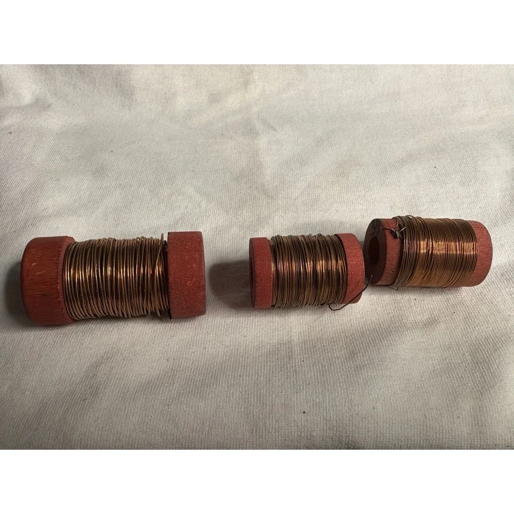 Anchor Soft Copper Craft Wire Set 3 Rolls 20 & 24 Gauge Jewelry Making Supplies